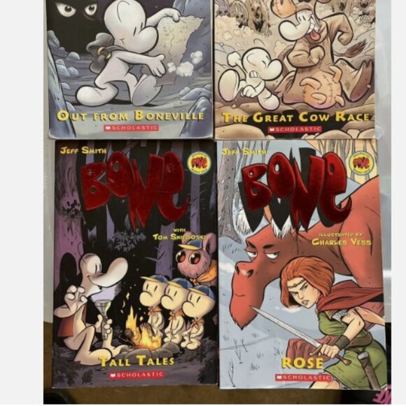 Bone Series by Jeff Smith 4 Book Lot - Picture 2 of 2